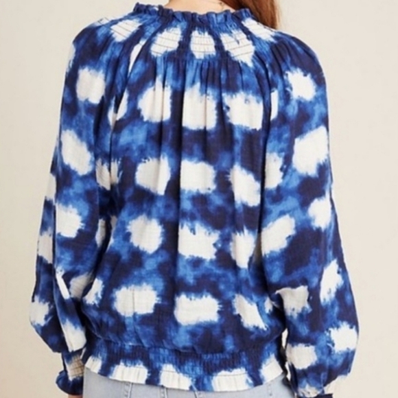 Anthropologie Porridge Tie Dye Blouse S - Picture 2 of 5